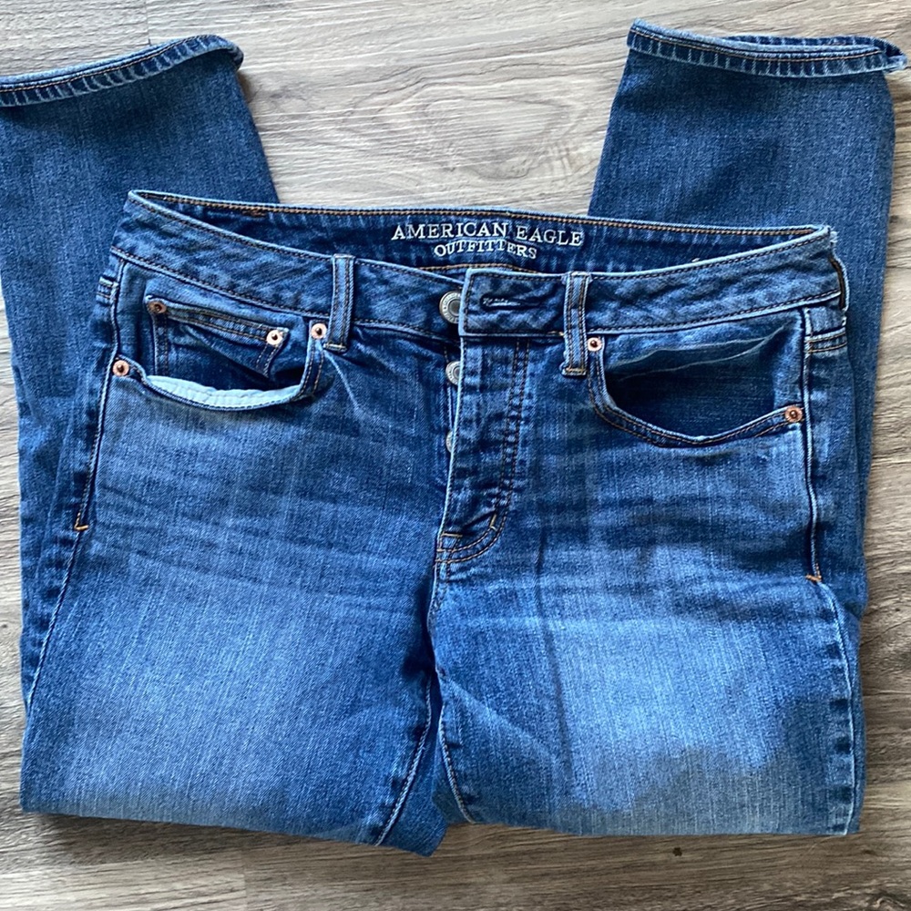 American Eagle crop jeans
